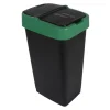 Abfalleimer Mit Schwingdeckel 60L Grun