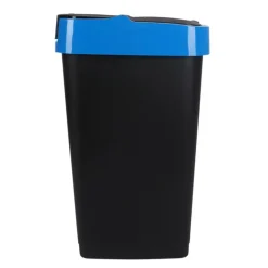 Abfalleimer Mit Schwingdeckel 60L Blau