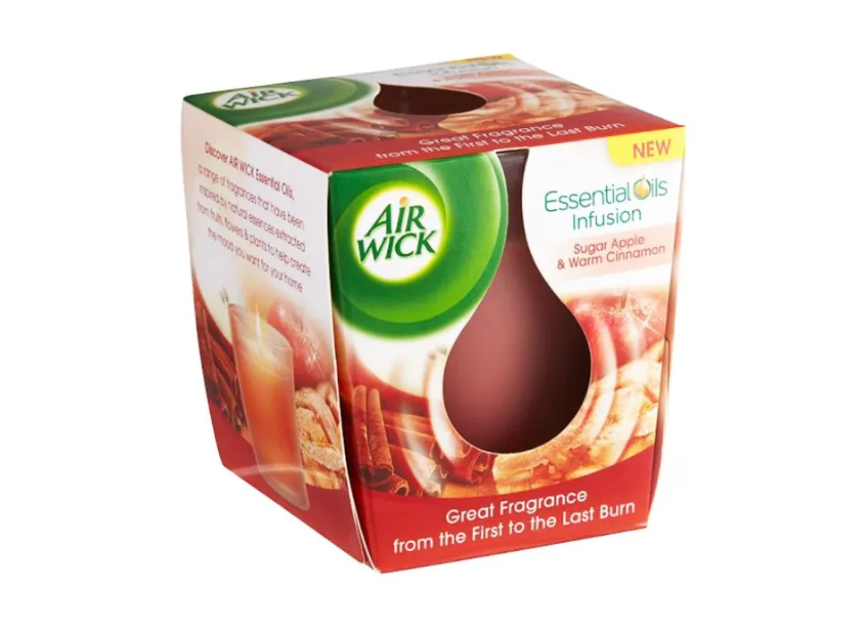 Air Wick Duftkerze Sugar Apple Und Warm Cinnamon 105G