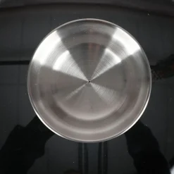 Aluguss-Servierpfanne Mit Glasdeckel Und Aromaknopf 28Cm