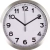 Aluminium-Wanduhr 20Cm
