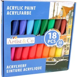 Artist & Co Acrylfarben 18-Teilig