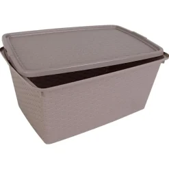 Aufbewahrungs-Box Intrigo 40L Rattanoptik