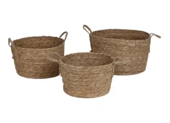 AufbewahrungsKörbe Rund 3Er-Set
