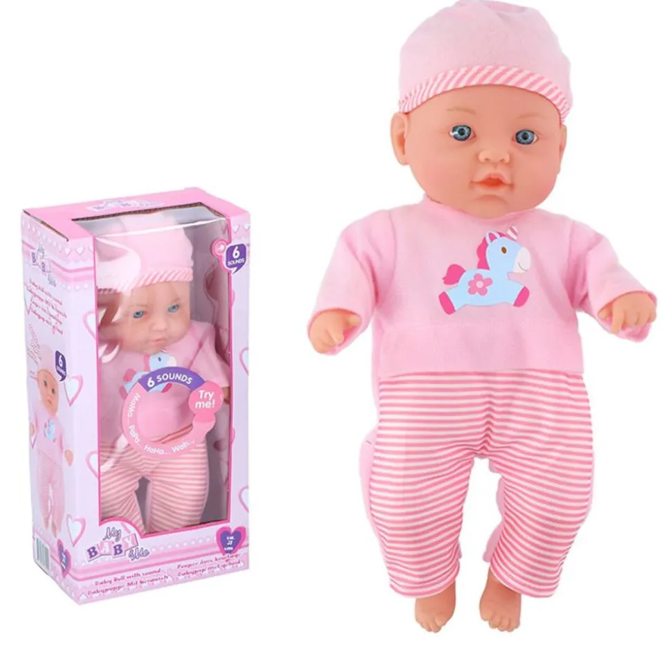 Babypuppe Mit Soundgerauschen 29Cm