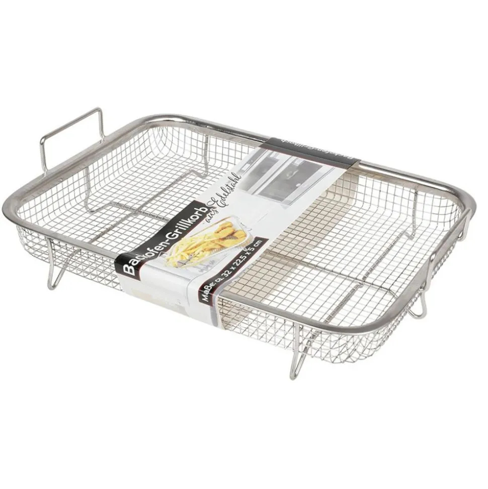 Backofen-Grillkorb Aus Edelstahl