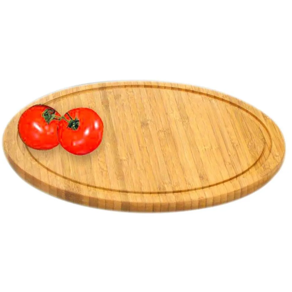 Bambusholz-Schneidebrett Rund 30Cm
