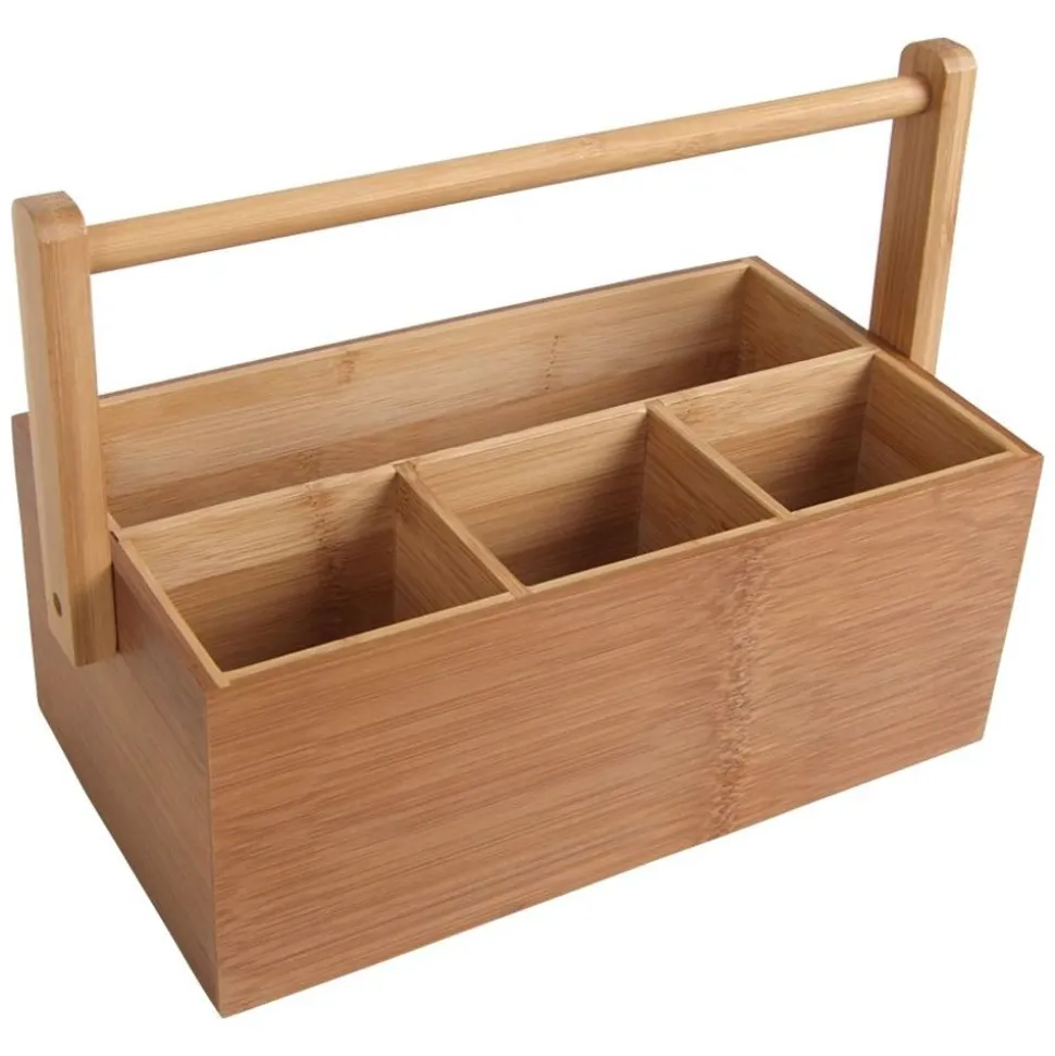 Bambus-Tischorganizer