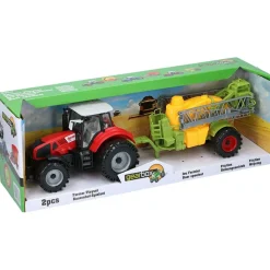 Bauernhof-Spielset Traktor Mit Gullewagen
