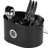 Besteckhalter Black-Line Aus Metall 28X13X19Cm