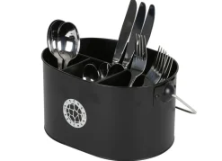 Besteckhalter Black-Line Aus Metall 28X13X19Cm