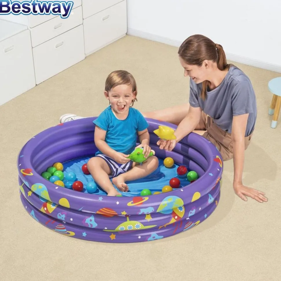 Bestway #52466 Ballebad Intergalactic Surprise 102X25Cm