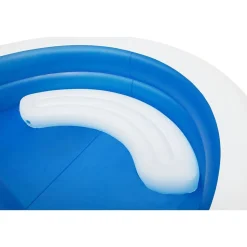 Bestway #54337 Family Pool Summer Days Mit Sonnenschutzdach 241X140Cm
