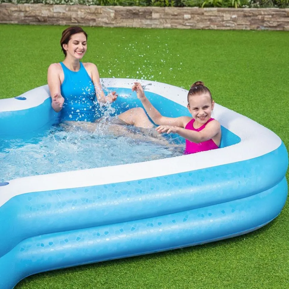 Bestway #54321 Family Pool Sunsational Mit 2 Getrankehaltern 305X46X274Cm