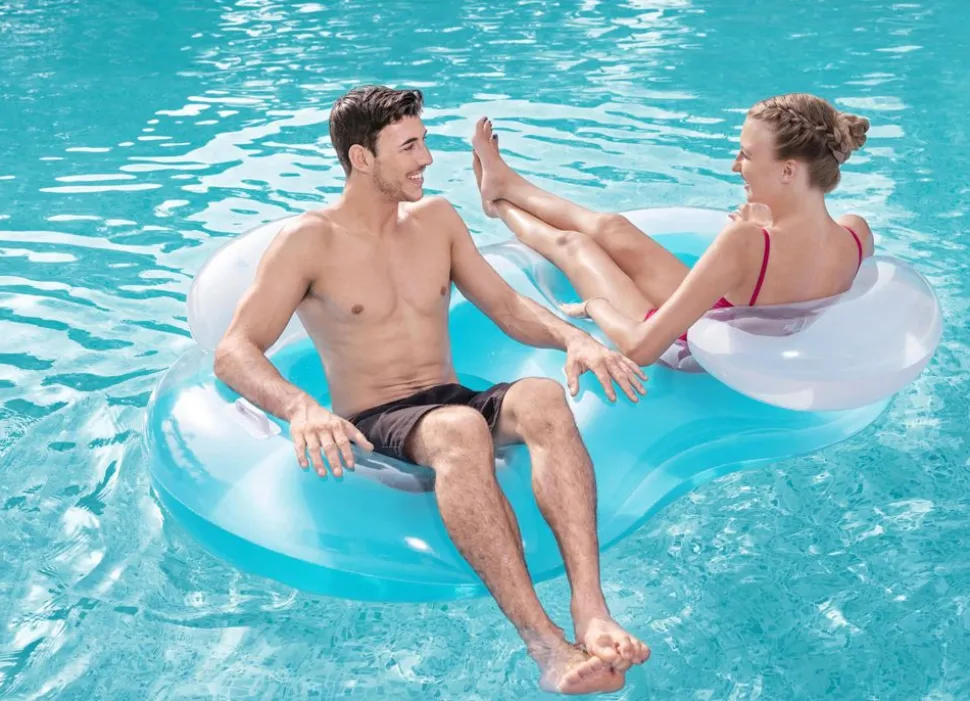 Bestway #43009 2-Personen-Schwimmring Mit Ruckenlehne