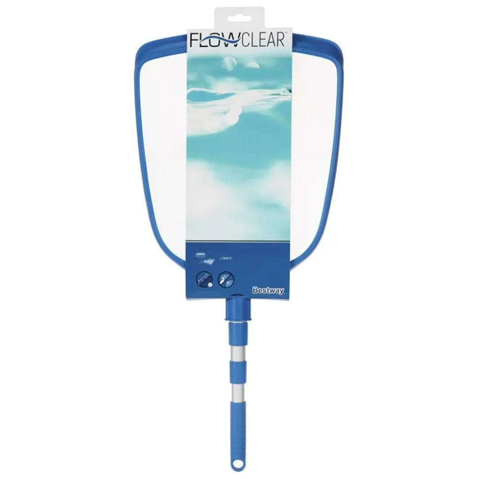Bestway #58635 Poolkescher Auqascoop Mit Teleskopstiel