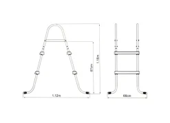 Bestway #58430 Poolleiter 84Cm