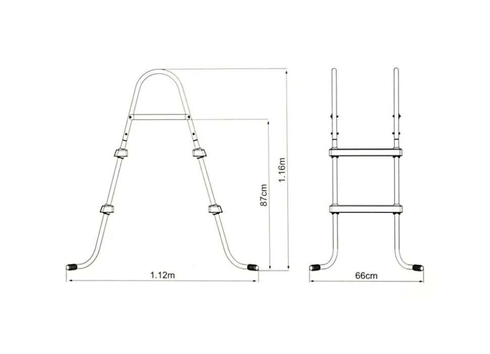 Bestway #58430 Poolleiter 84Cm