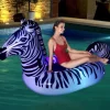 Bestway #41406 Schwimmtier Zebra Mit Led-Beleuchtung 246X104X122Cm