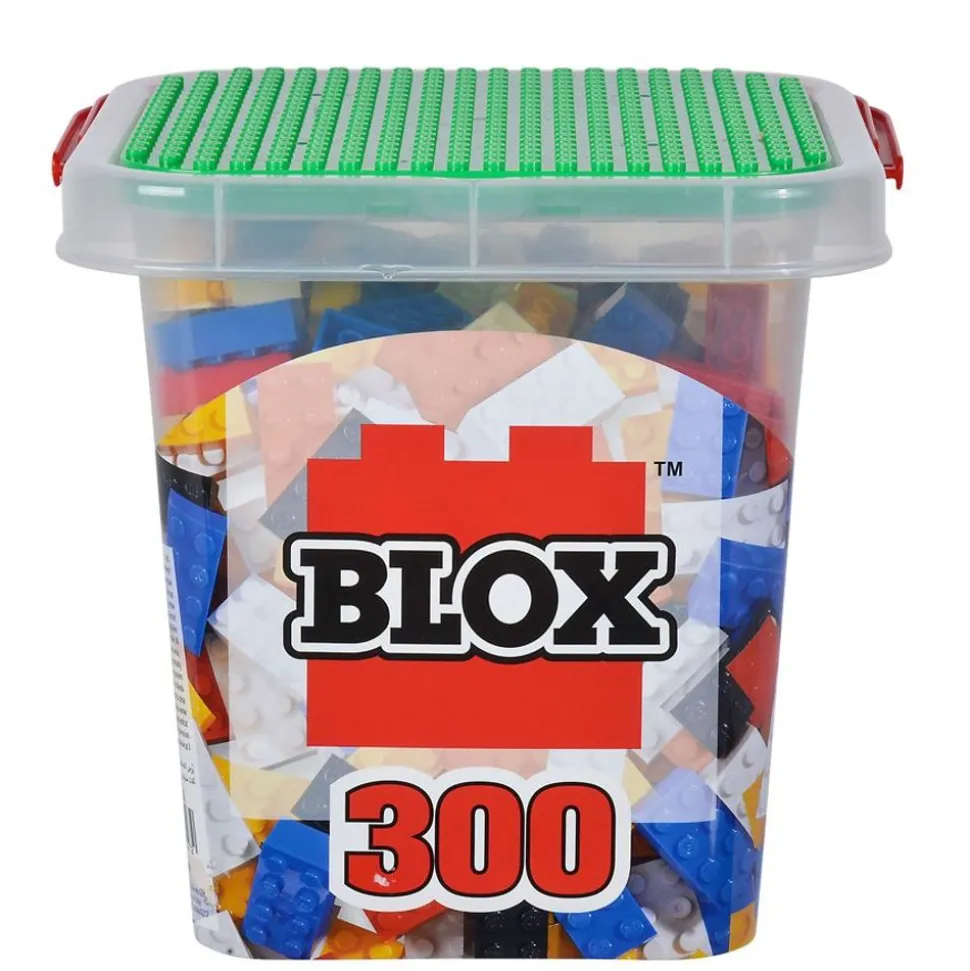 Blox 8Er-Steckbausteine Im Container 300-Teilig