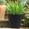 Blumentopf Matuba 35,5X32,5Cm Anthrazit