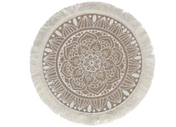 Boho-Platzset Aus Jute Mit Fransen 38Cm