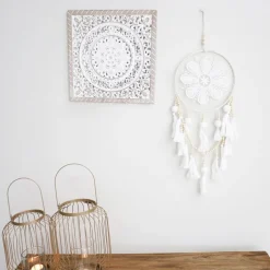 Boho-Wanddekoration Aus Holz 30Cm