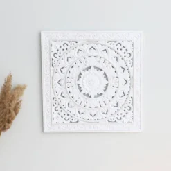 Boho-Wanddekoration Aus Holz 39Cm