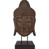 Buddha-Maske Aus Albesia-Holz 65Cm