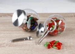 Candybar 4Er-Set 470Ml Und 650Ml Glas Mit 2 Zangen