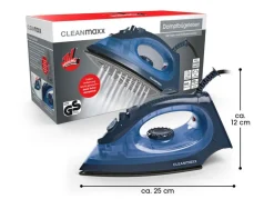 Cleanmaxx Dampfbugeleisen Mit Keramiksohle 2200W Blau/Dunkelblau