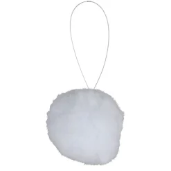 Deko-Anhanger Schneeballe 6Er-Set