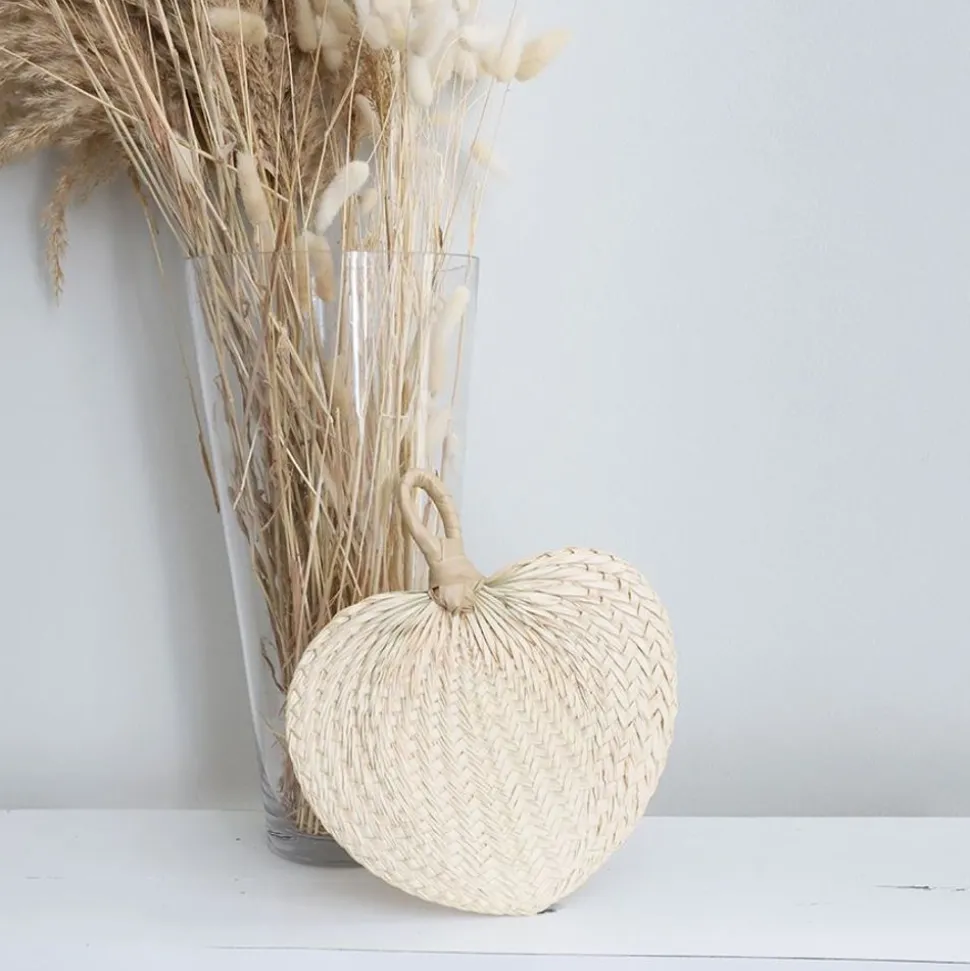 Deko-Facher Palmenblatt Getrocknet 25Cm
