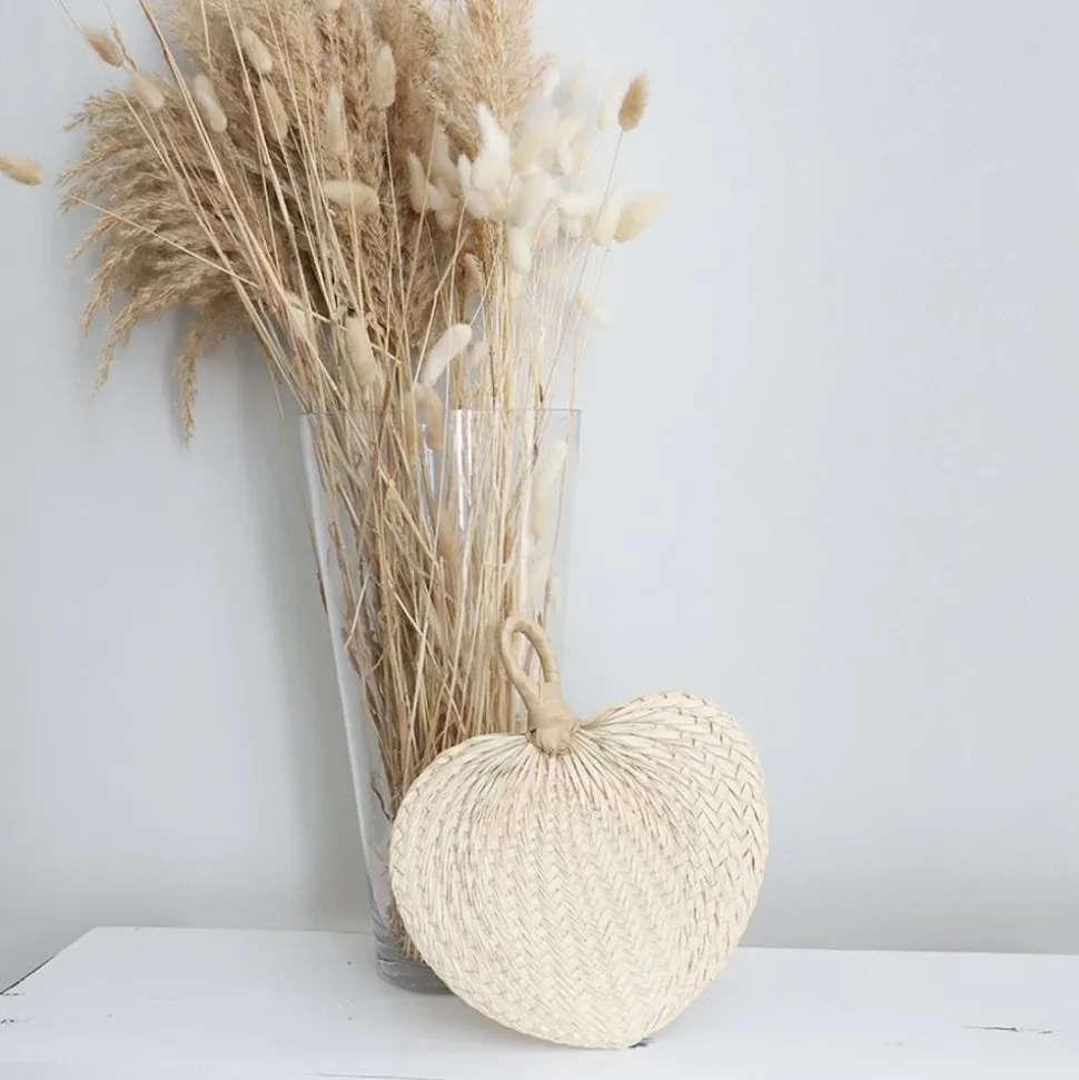 Deko-Facher Palmenblatt Getrocknet 25Cm