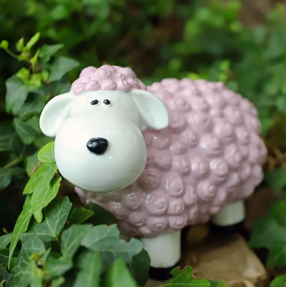 Dekofigur Mini-Schaf Rosa