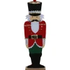 Deko-Figur Nussknacker Aus Filz 90Cm Rot