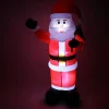 Dekofigur Weihnachtsmann Mit Geblase Und 7 Leds 1,5M