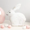 Deko-Hasen Aus Holz 13X5,5X13Cm White Washed