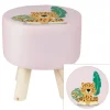 Deko-Hocker Leopard Mit 4 Beinen 28X30Cm
