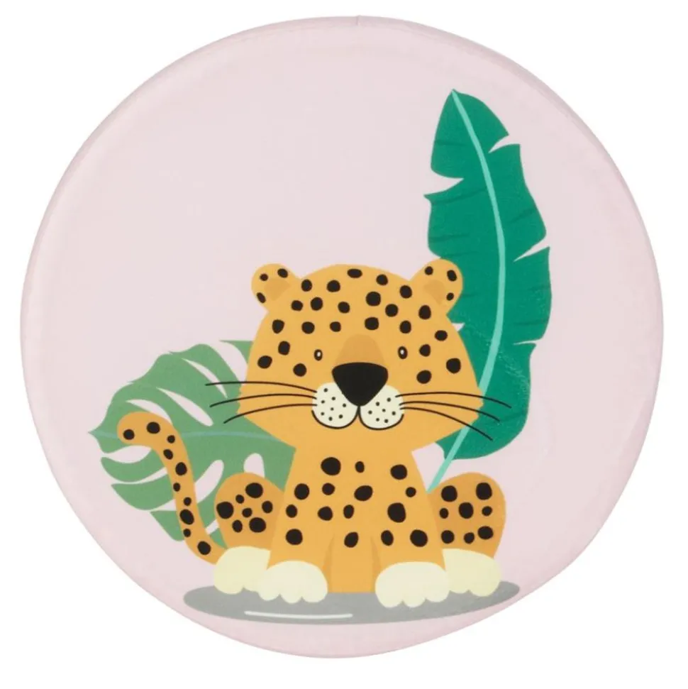 Deko-Hocker Leopard Mit 4 Beinen 28X30Cm