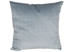 Dekokissen Heaven In Steppoptik 40X40Cm Rauchblau