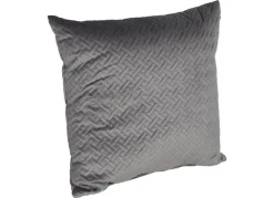 Dekokissen Heaven In Steppoptik 40X40Cm Grau