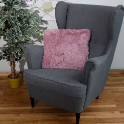 Dekokissen Willi Mit Fransen 45X45Cm Altrosa