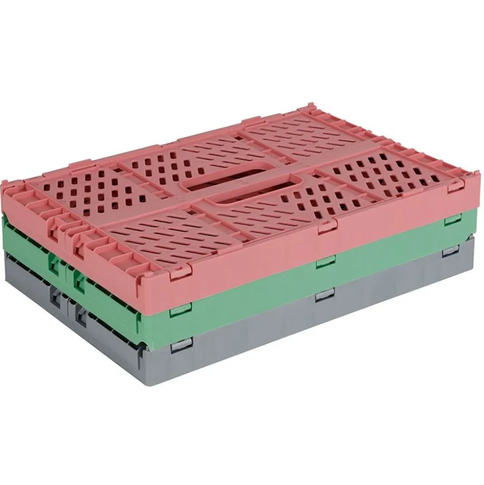 Deko-Klappbox Stapelbar 30X20X12Cm Bunt