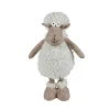 Deko-Schaf Mit Teleskopbeinen 60Cm Beige/Weis