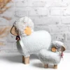 Deko-Schaf Mit Wolle 30Cm