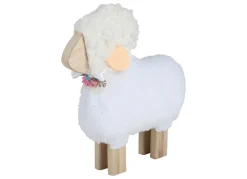 Deko-Schaf Mit Wolle 30Cm