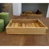 Deko-Tablett Aus Holz 26X5X18Cm