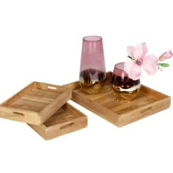 Deko-Tablett Aus Holz 26X5X18Cm