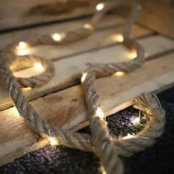 Deko-Tau Lichterkette Mit 30 Leds Warmweis